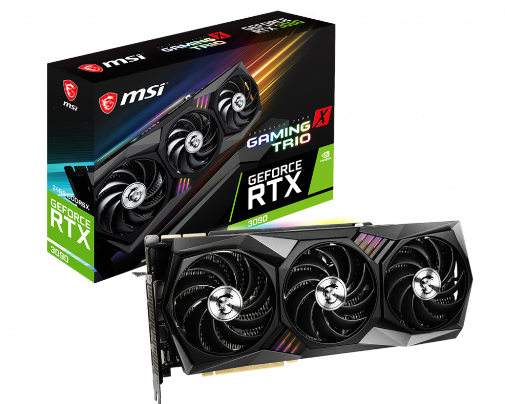 MSI GeForce RTX 3090 GAMING X TRIO 24GB GDDR6X 384-bit Video Card