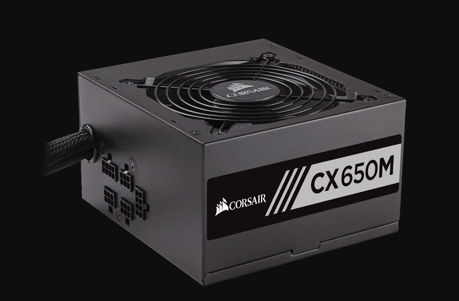 Corsair CX650M 650 Watts 80 PLUS® Bronze Certified Modular ATX PSU