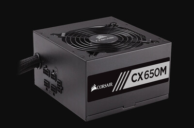 Corsair CX650M 650 Watts 80 PLUS® Bronze Certified Modular ATX PSU Corsair CX650M 650 Watts 80 PLUS® Bronze Certified Modular ATX PSU