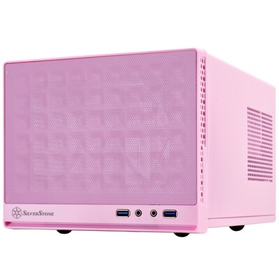 SilverStone Sugo13 Pink Mesh Front Mini ITX Case