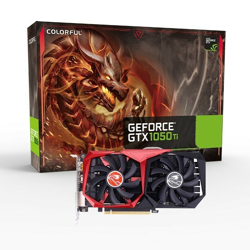 Colorful iGame GTX1050 Ti New BattleAxe 4GB GDDR5 128-bit Video Card