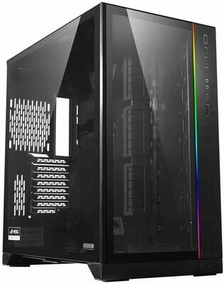 LIAN LI O11 Dynamic XL ROG certificated Tempered Glass on the Front, and Left Side. E-ATX ,ATX Full Tower Gaming Computer Case