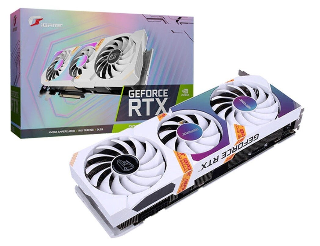 Colorful iGAME GeForce RTX3070 Ultra White OC-V 8GB 256-Bit GDDR6 Video Card