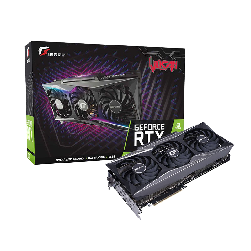 Colorful iGAME GeForce RTX3080 VULCAN OC 10G-V GDDR6X 320-bit Video Card