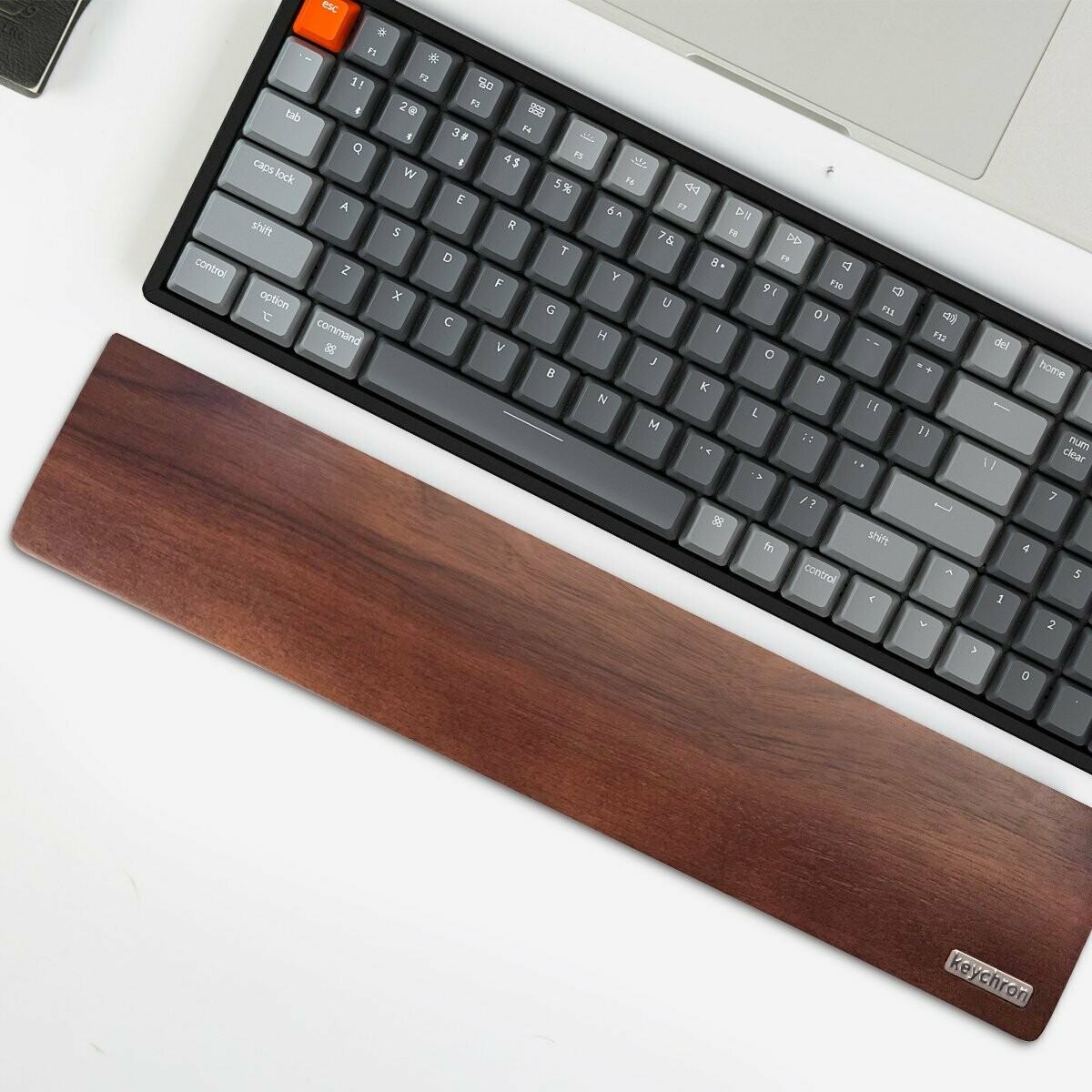 Keychron Walnut Wood Palm Wrist Rest, Versions: PR2 - K4