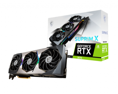 MSI GeForce RTX 3070 SUPRIM X 8GB 256-Bit GDDR6 Video Card MSI GeForce RTX 3070 SUPRIM X 8GB 256-Bit GDDR6 Video Card