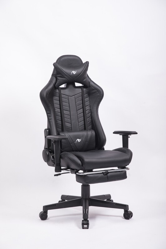 AndyGaming Black Gaming Chair w/ Footrest AndyGaming Black Gaming Chair w/ Footrest