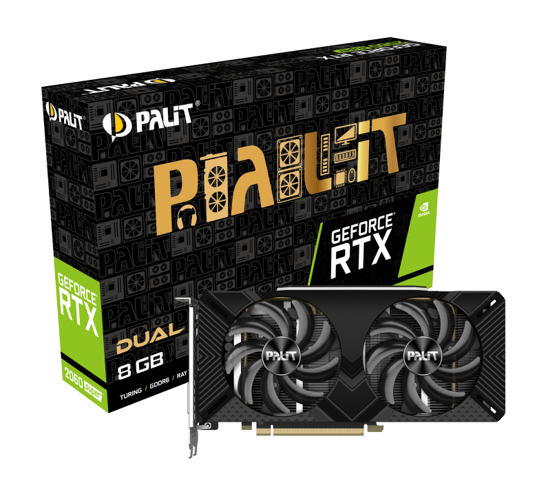 PALIT GeForce® RTX 2060 SUPER DUAL 6GB GDDR6 256bit Video Card