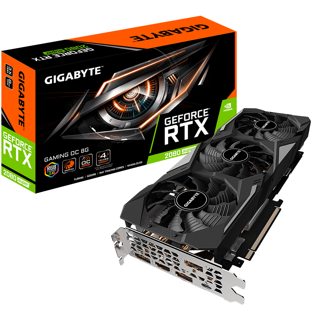 Gigabyte GeForce® GTX 2080 SUPER GAMING OC 8GB GDDR6  256-bit Video Card