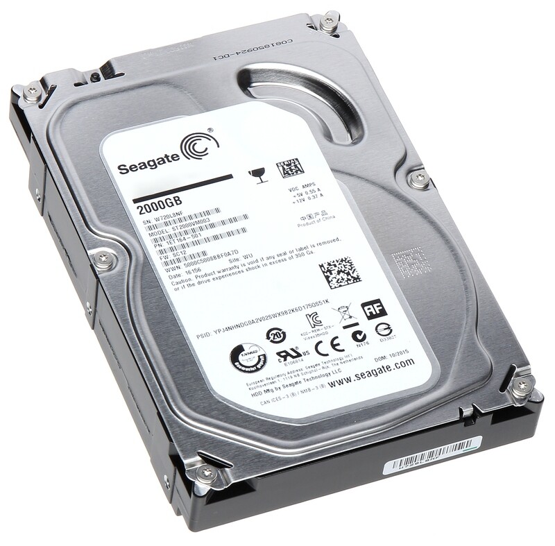 SEAGATE 2TB HDD