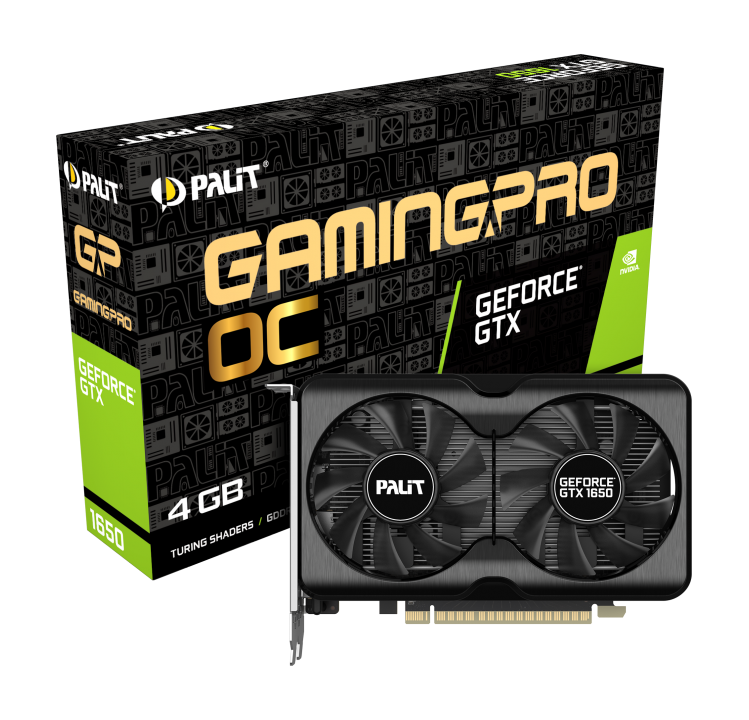 PALIT GeForce® GTX 1650 GP OC GDDR6 128-bit Video Card