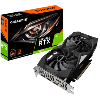 GIGABYTE GeForce® RTX 2060 DUAL OC 6GB GDDR6 192bit Video Card GIGABYTE GeForce® RTX 2060 DUAL OC 6GB GDDR6 192bit Video Card