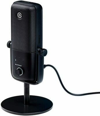 Elgato Wave: 3 – USB Condenser Microphone and Digital Mixer for Streaming, Recording, Podcasting - Clipguard, Capacitive Mute, Plug & Play for PC / Mac Elgato Wave: 3 – USB Condenser Microphone and Digital Mixer for Streaming, Recording, Podcasting - Clipguard, Capacitive Mute, Plug & Play for PC / Mac