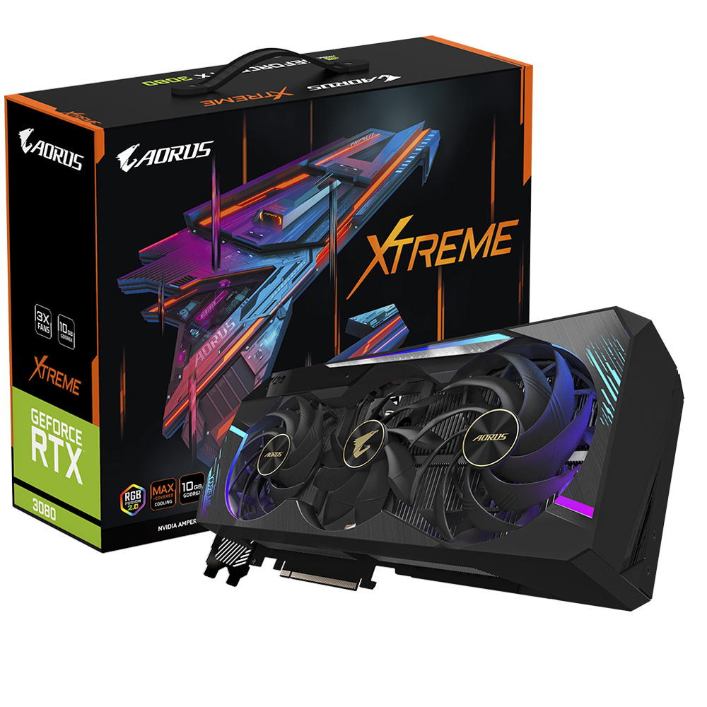 AORUS GeForce RTX™ 3080 XTREME 10GB 320-Bit GDDR6X Video Card