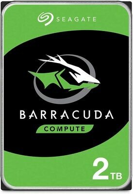 Seagate BarraCuda 2TB 7200 RPM 64MB Cache SATA 6.0Gb/s 3.5" Hard Drive Seagate BarraCuda 2TB 7200 RPM 64MB Cache SATA 6.0Gb/s 3.5" Hard Drive