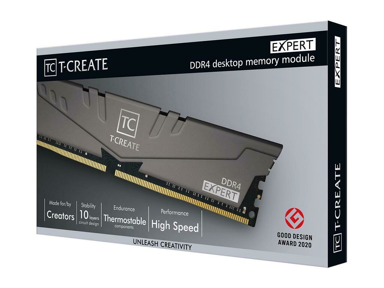 TEAMGROUP CREATE EXPERT 16GB (2 x 8GB) DDR4 DRAM 3600MHz CL18 GAMING MEMORY Kit