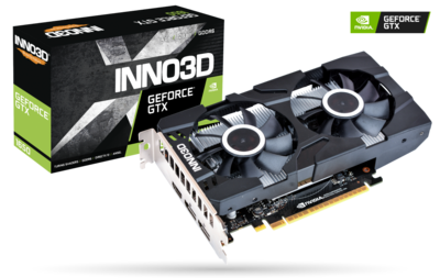 INNO3D GEFORCE GTX 1650 GDDR6 TWIN X2 OC 128-bit Video Card INNO3D GEFORCE GTX 1650 GDDR6 TWIN X2 OC 128-bit Video Card
