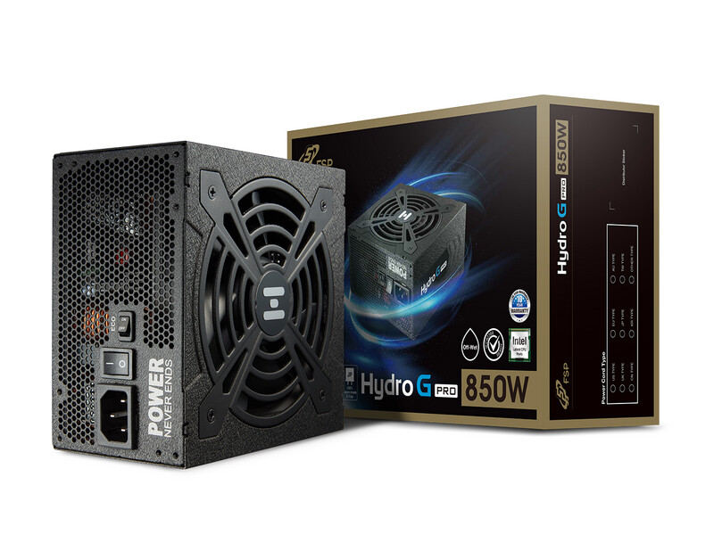FSP Dagger Pro 850W Mini ITX Solution/SFX 12V / Micro ATX 80 Plus Gold Certified Full Modular VR / 4K Ready Gaming Power Supply