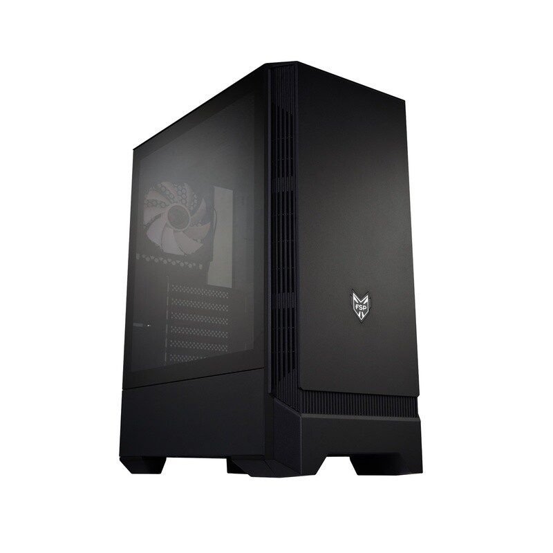 FSP CMT 260 ATX TG Case (Free 4x 120mm Fans)