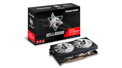 Hellhound AMD Radeon™ RX 6600XT 8GB GDDR6 128-bit Video Card Hellhound AMD Radeon™ RX 6600XT 8GB GDDR6 128-bit Video Card