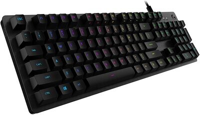 Logitech G512 Carbon GX Blue Clicky RGB Mechanical Gaming Keyboard
