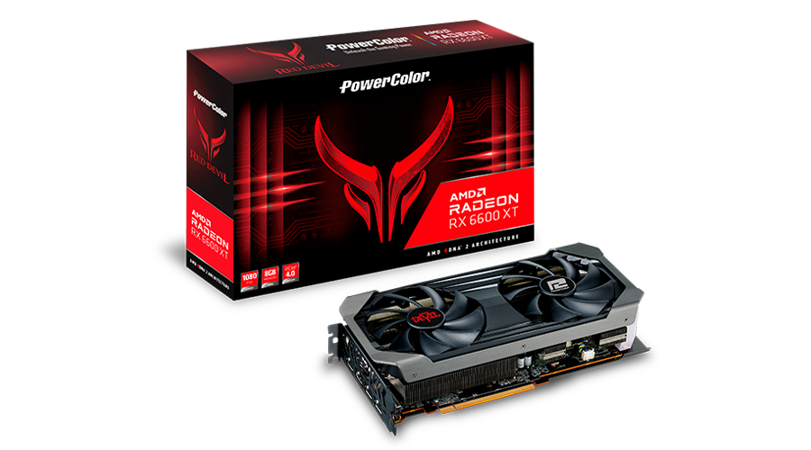 Red Devil AMD Radeon™ RX 6600XT 8GB GDDR6 128-bit Video Card