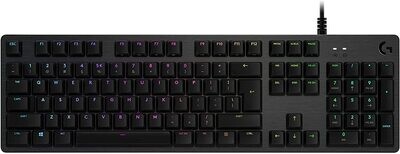 Logitech G512 Carbon GX Blue Clicky RGB Mechanical Gaming Keyboard