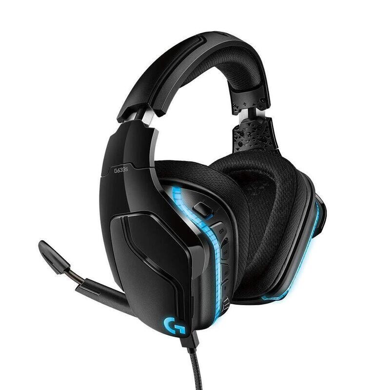 LOGITECH G633S WIRED 7.1 LIGHTSYNC GAMING HEADSET