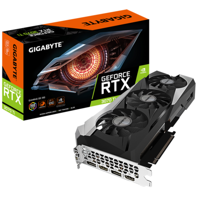 GIGABYTE GeForce RTX™ 3070 Ti GAMING OC 8G GDDR6X 256-Bit Video Card