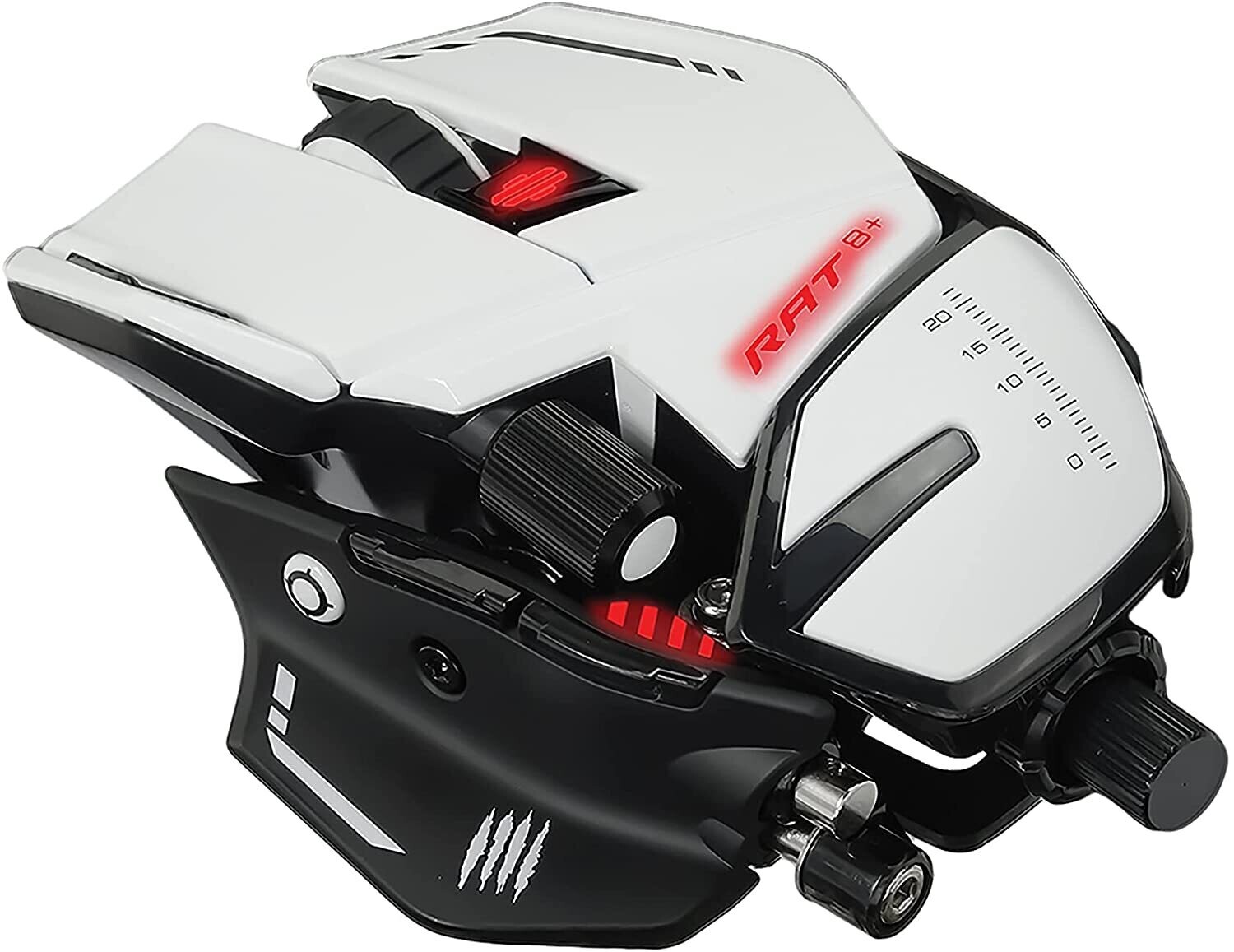R.A.T. 8+ (White) Pixart PMW 3389, 16000 DPI, Gaming Mouse