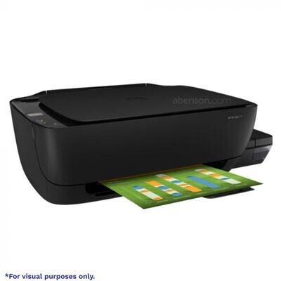 HP INK TANK Printer  All-in-One Printer (Print, Copy, Scan) Flatbed 216 x 297mm Black: up to 7 cpm Colour: up to 2 cpm USB connectivity