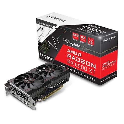 SAPPHIRE PULSE AMD Radeon™ RX 6500XT GAMING OC 4GB GDDR6 64-bit Video Card
