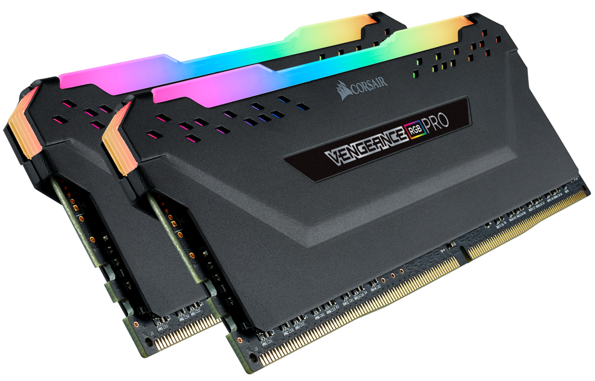 CORSAIR VENGEANCE® RGB PRO 32GB (2 x 16GB) DDR4 DRAM 3600MHz C18 AMD Ryzen Memory Kit