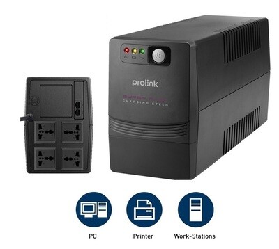 PROLINK 1200VA Line Interactive UPS with AVR