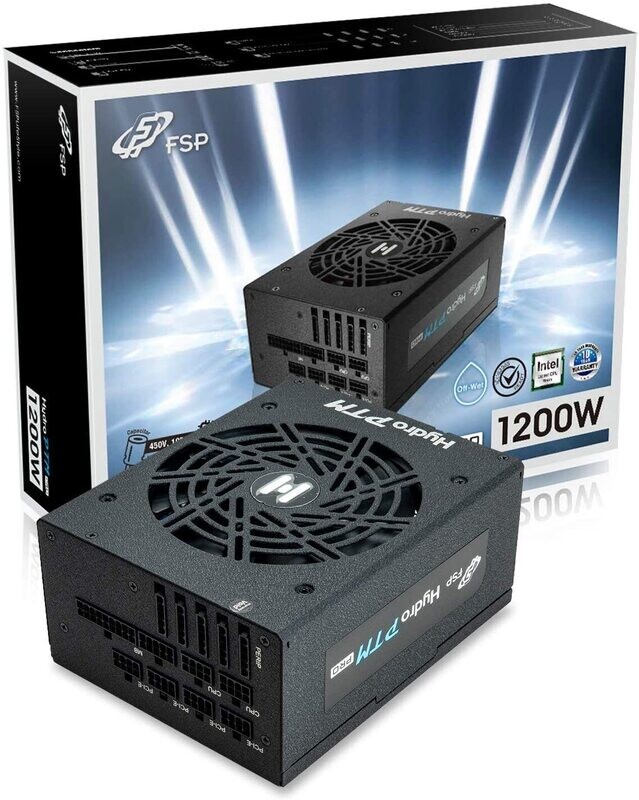 FSP Hydro PTM PRO 1200W 80PLUS PLATINUM Full Modular ATX ACTIVE PFC  POWER SUPPLY