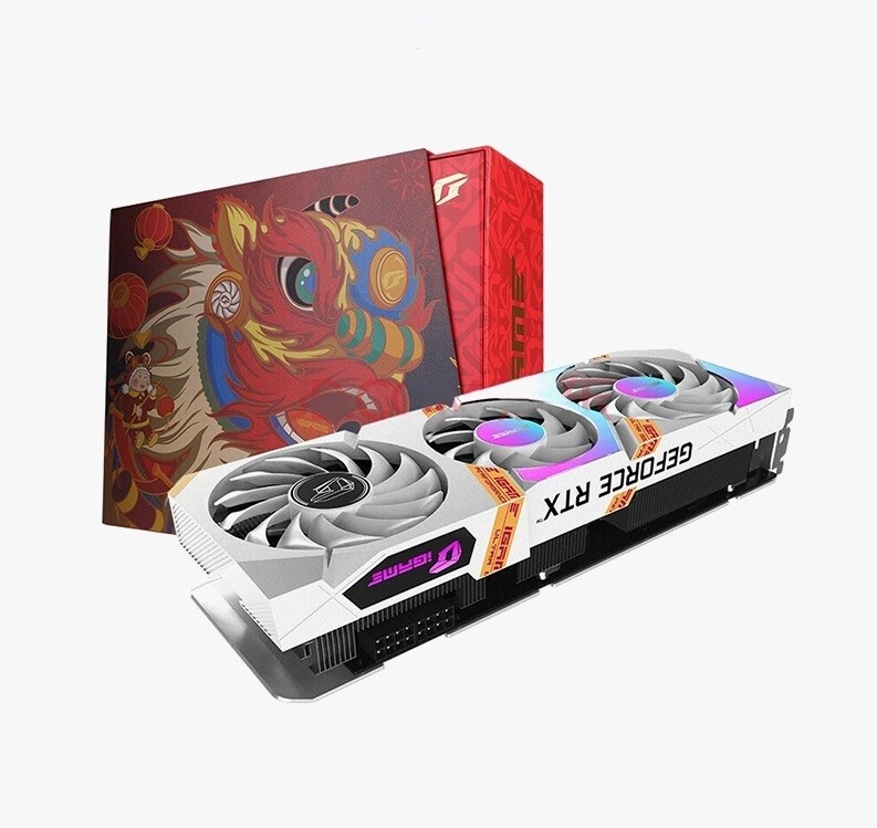 Colorful iGame GeForce RTX 3050 Ultra W OC 8G-V CNY GIFT 128-Bit GDDR6 Video Card