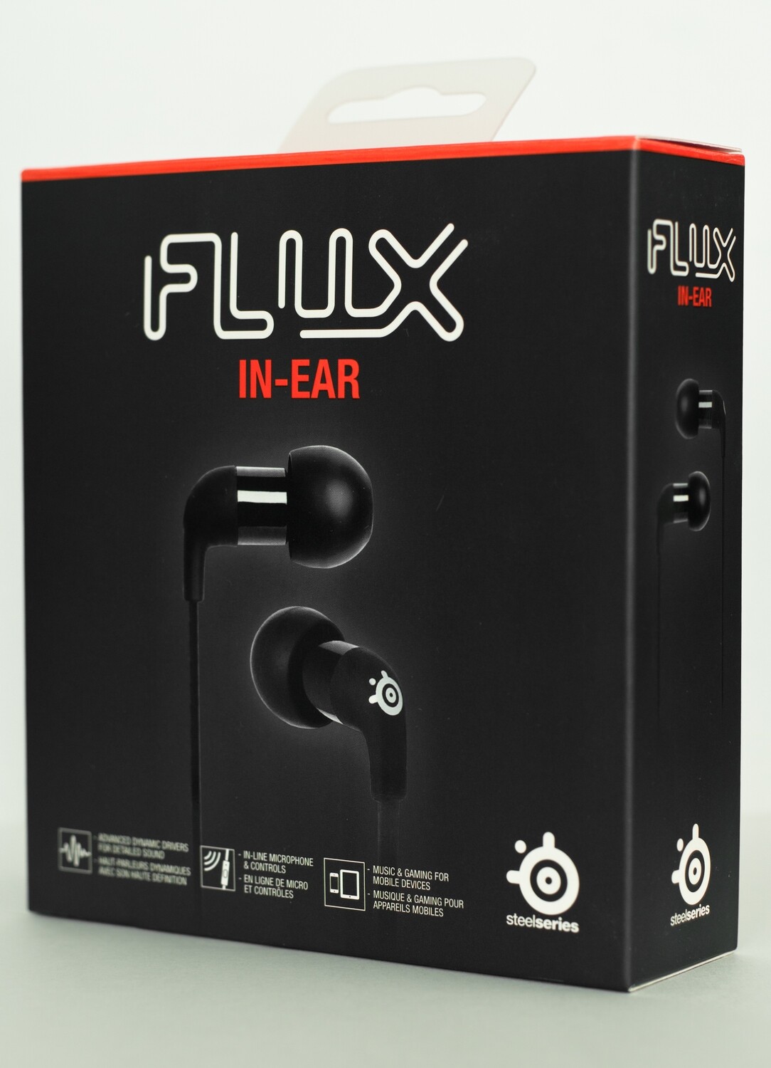 SteelSeries Flux In-Ear for Gaming and Music