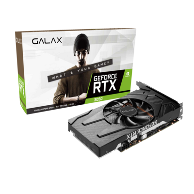 GALAX GeForce RTX 3050 (1-Click OC) 8GB GDDR6 Video Card GALAX GeForce RTX 3050 (1-Click OC) 8GB GDDR6 Video Card