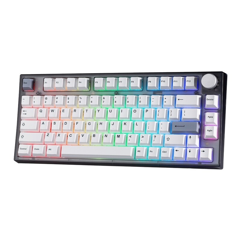 Tecware Veil 80 3-Mode Wireless RGB 80-Key / 75% layout Dyesub PBT Keycaps Mechanical Gaming Keyboard