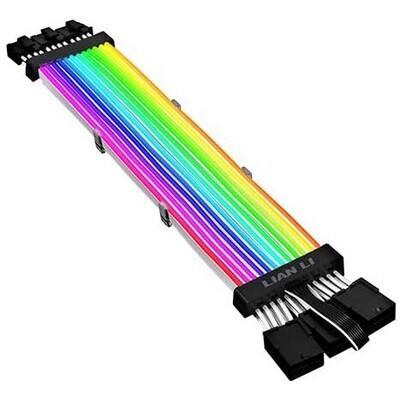 LIAN LI STRIMER PLUS (V2) Plus Triple 8 pin ARGB 3x8 pin power extension cable kit