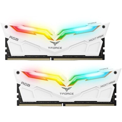 TEAMGROUP T-Force Night Hawk RGB 16GB (2x8GB DDR4) 3200Mhz Memory Kit