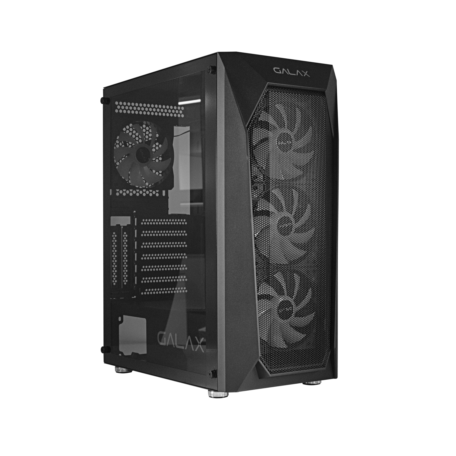 GALAX REV-05 Tempered Glass Case (Free 4x 120mm Fans)