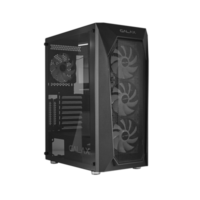 GALAX REV-05 Tempered Glass Case (Free 4x 120mm Fans)
