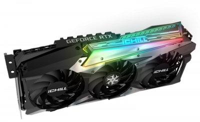INNO3D GEFORCE RTX 3080 ICHILL X3 LHR 10GB GDDR6X 320-bit Ready Video Card