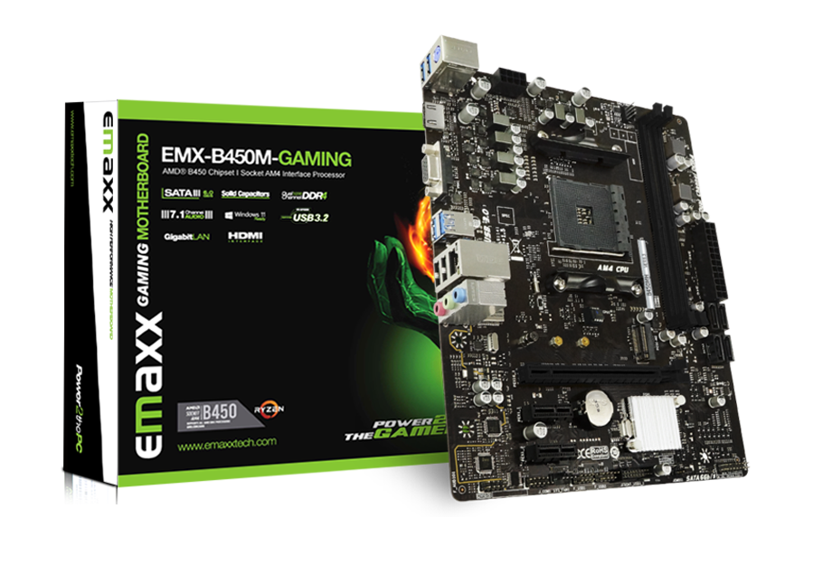 Emaxx B450M Gaming Motherboard