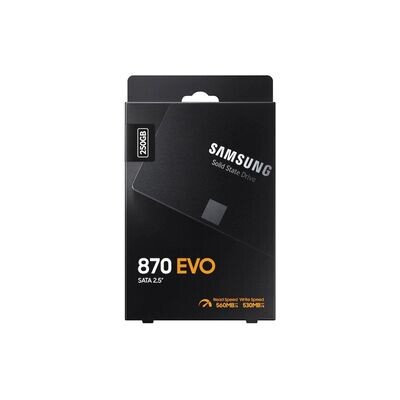 Samsung 870 EVO 250GB SATA III 2.5 inch SSD