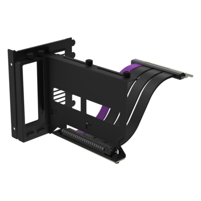 COOLERMASTER UNIVERSAL VERTICAL GRAPHICS CARD HOLDER KIT WITH RISER (PCIE4.0)