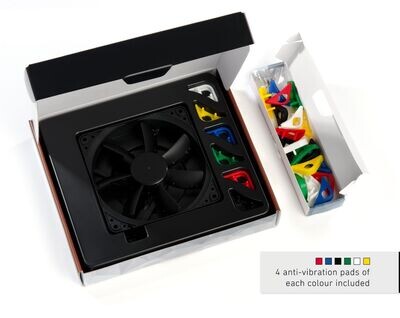 NOCTUA NF-S12A PWM Chromax.Black.Swap Fan