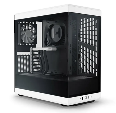 HYTE Y40 S-Tier Aesthetic TG Case w/ Free PCIE 4.0 Riser ( Free 2x 120mm Fans )