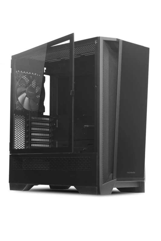 Tecware Edge Air TG ATX Case ( Free 4x 120mm Fans )